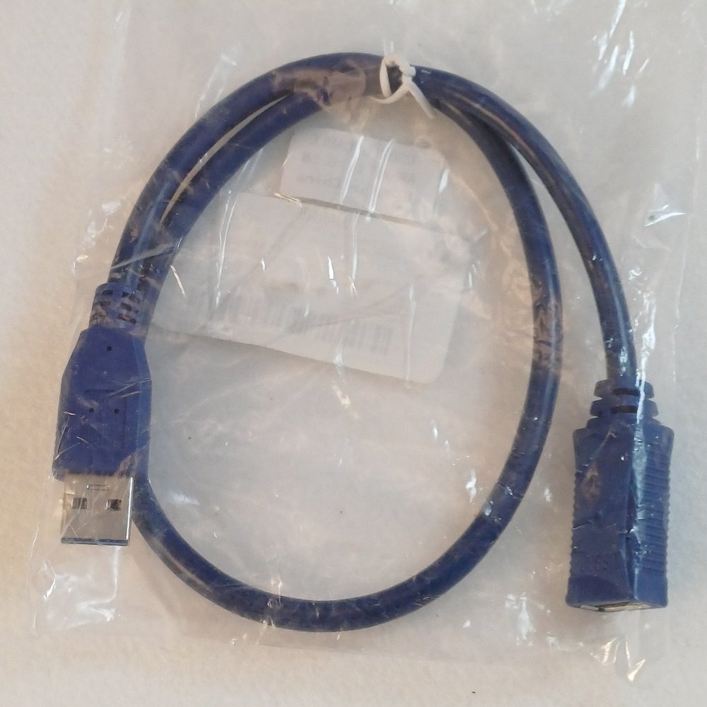 Need Longer USB Extension Cable Cord?  USB Male to USB Female 2-foot 2ft 2-ft